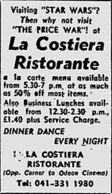 La Costiera ad 1978